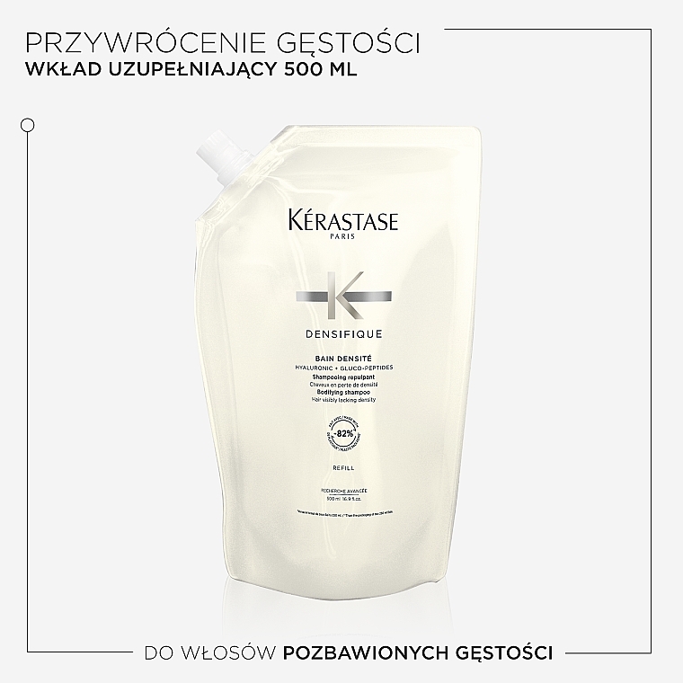 Szampon-kąpiel zagęszczająca do włosów - Kerastase Densifique Bain Densite Shampoo (uzupełnienie) — Zdjęcie N3