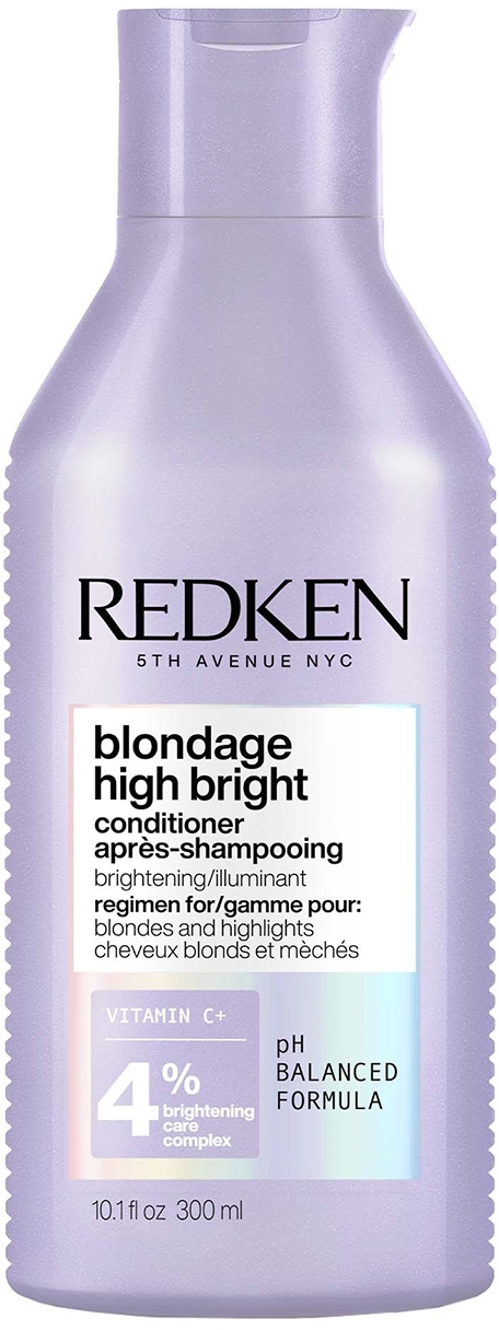 Odżywka do włosów matowych i blond - Redken Blondage High Bright Conditioner — Zdjęcie 300 ml