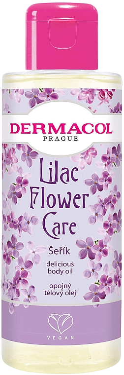 Masło do ciała z olejem z nasion konopi i CBD - Dermacol Lilac Flower Body Oil — Zdjęcie N1