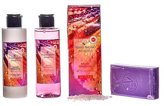 Zestaw, 5 produktów - Primo Bagno Musk Oriental Bath Gift Set — Zdjęcie N1