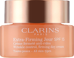 Ujędrniający krem na dzień SPF 15 - Clarins Extra-Firming Wrinkle Control Day Cream  — Zdjęcie N1