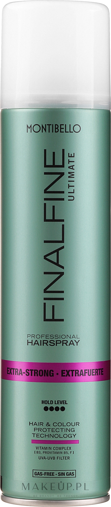 Lakier utrwalający do włosów - Montibello Finalfine Ultimate Extra-Strong Hairspray — Zdjęcie 400 ml