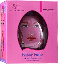 Kup Zestaw - Drunk Elephant Kissy Face Skin Kit (f/mask/50ml + f/cr/50ml + case/1pc)