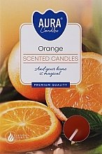 PREZENT! Tealighty Pomarańcza - Bispol Orange Scented Candles — Zdjęcie N1