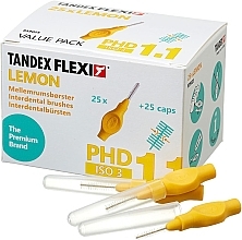 Kup Szczoteczki międzyzębowe z nasadkami, 1,1 mm, cytryna - Tandex Flexi Lemon