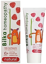 Kup Homeopatyczna naturalna pasta do zębów dla dzieci o smaku truskawkowym - Bilka Homeopathy 6+ Kids Toothpaste