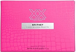 Paleta cieni do powiek - Revolution XX Revolution Flex Britney Eyeshadow Palette — Zdjęcie N4