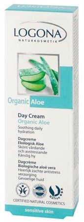 Krem do twarzy do wrażliwej skóry - Logona Facial Care Day Cream Organic Aloe — Zdjęcie N1