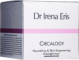 Odżywczo-wzmacniająca maska do twarzy na noc - Dr Irena Eris Circalogy Nourishing & Skin Empowering Overnight Mask — Zdjęcie N2