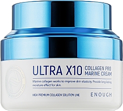 Kup Nawilżający krem do twarzy z kolagenem - Enough Ultra X10 Collagen Pro Marine Cream