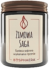 Kup Świeca sojowa wykonana ręcznie Zimowa saga - Bosphaera Winter Saga Candle