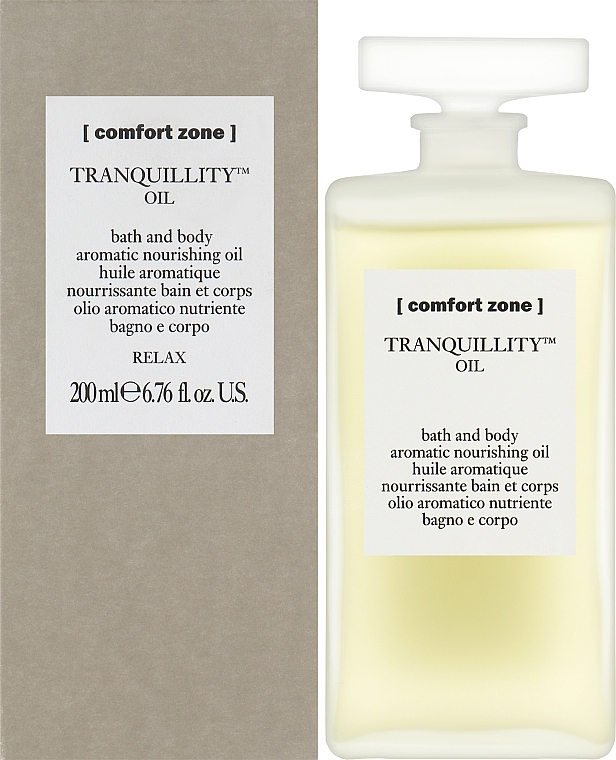 Olejek nawilżający do ciała i kąpieli - Comfort Zone Tranquillity Bath Oil — Zdjęcie N2