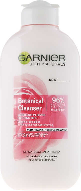 Łagodzące mleczko do demakijażu - Garnier Skin Naturals Botanical Cleanser