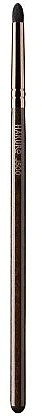 Mini, ultramiękki ołówkowy pędzel do cieni J500, brązowy - Hakuro Professional — Zdjęcie N1