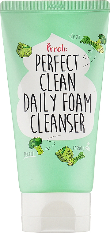 Oczyszczająca pianka do twarzy - Prreti Perfect Clean Daily Foam Cleanser — Zdjęcie N1