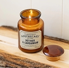 Kup Świeca zapachowa w słoiku - Paddywax Apothecary Artisan Made Soywax Candle Vetiver & Cardamom