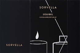 Zestaw podróżny - Sorvella Perfume Home Fragrance Istanbul (aroma diffuser/120ml + candle/170g) — Zdjęcie N1