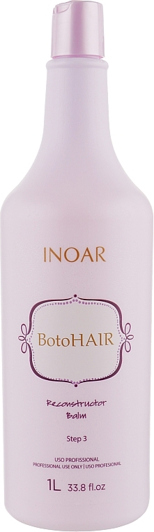 Balsam do regeneracji włosów - Inoar BotoHair Reconstructor Balm — Zdjęcie N1
