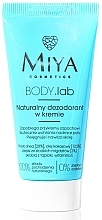 Dezodorant w kremie - Miya Cosmetics Body Lab — Zdjęcie N1