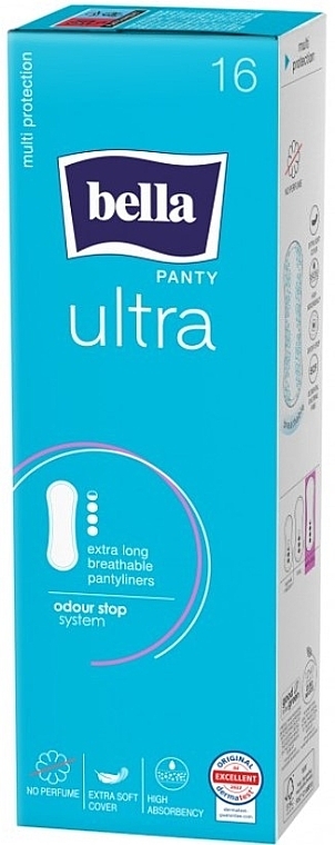 Podpaski higieniczne, 16 sztuk - Bella Panty Ultra Extra Long — Zdjęcie N1