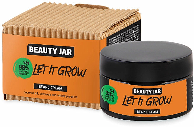 Nawilżający krem do brody dla mężczyzn - Beauty Jar Let It Grow Beard Cream — Zdjęcie N1