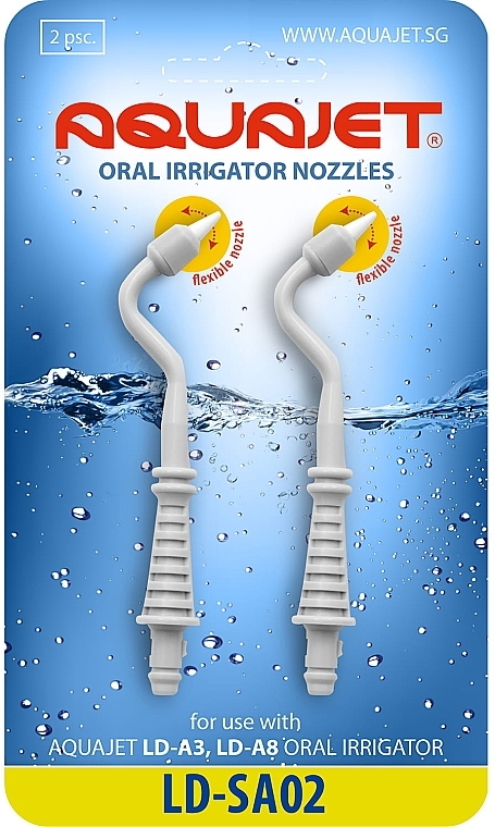 Dysze do irygatorów, 2 szt. - Aquajet Oral Irrigator Nozzles  — Zdjęcie N1