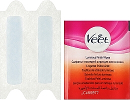 Precyzyjne plastry z woskiem do depilacji twarzy z olejem migdałowym - Veet Easy-Gel — Zdjęcie N10