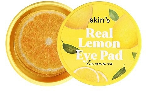 Rozświetlające cytrynowe płatki pod oczy - Skin79 Brightening Real Lemon Eye Pad — Zdjęcie N1
