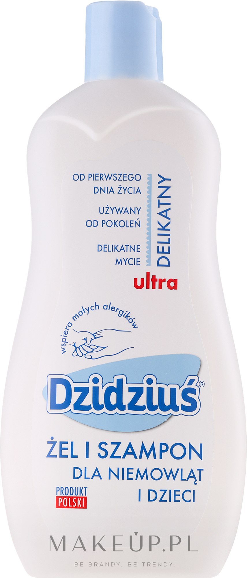 Ultradelikatny żel i szampon dla niemowląt i dzieci - Dzidziuś — Zdjęcie 500 ml