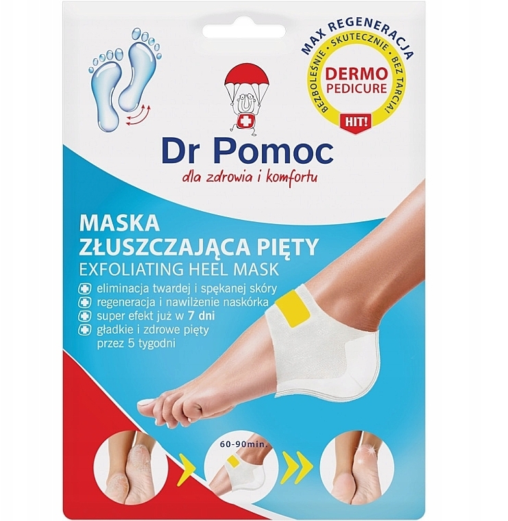 Maska złuszczająca pięty - Dr Pomoc — Zdjęcie N1