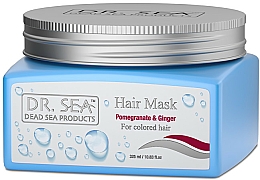 Kup Maska do włosów farbowanych Granat i imbir - Dr. Sea Hair Mask Pomegranate & Ginger