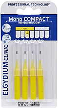Kup Szczoteczka międzyzębowa, żółta, 4 szt. - Elgydium Clinic Brushes Mono Compact Yellow 1.0mm