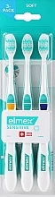 Bardzo miękkie szczoteczki do zębów - Elmex Sensitive Toothbrush — Zdjęcie N1