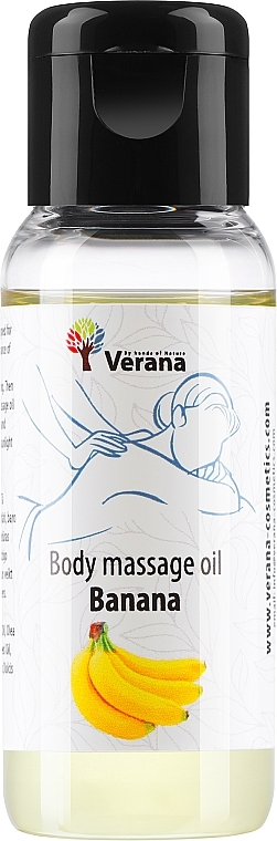 Olejek do masażu ciała Banan - Verana Body Massage Oil  — Zdjęcie N1