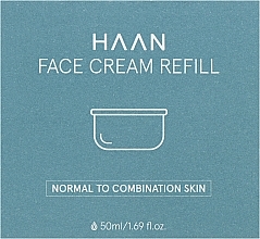 Kup Nawilżający krem do twarzy z kwasem hialuronowym - HAAN Hyaluronic Face Cream Normal to Combination Skin Refill (uzupełnienie)