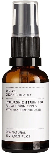 PRZECENA! Serum do twarzy - Evolve Organic Beauty Hyaluronic Serum 200 * — Zdjęcie N1