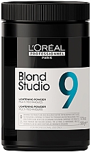 Rozświetlający puder do włosów - L'Oreal Professionnel Blond Studio 9 Lightening Powder — Zdjęcie N1