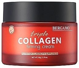 Ujędrniający krem do twarzy z potrójnym kolagenem - Bergamo Triple Collagen Firming Cream — Zdjęcie N2