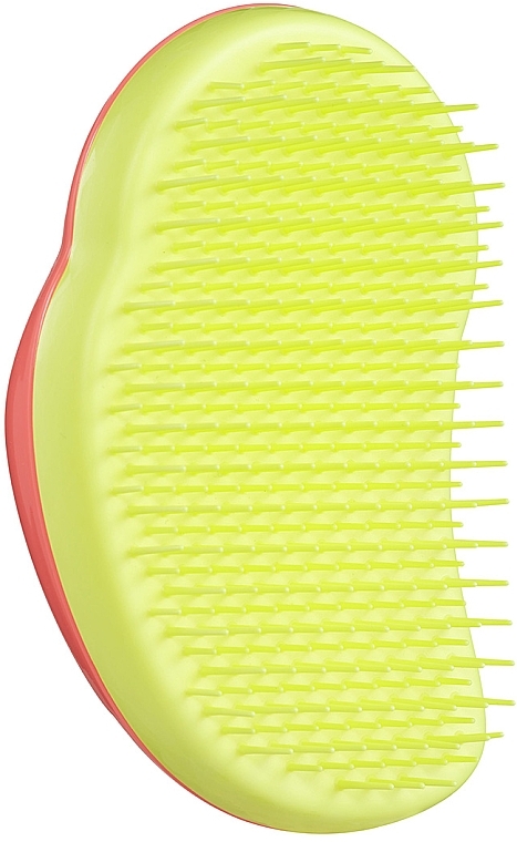 Szczotka do włosów - Tangle Teezer The Original Salmon Pink Hyper Yellow — Zdjęcie N3