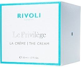 Przeciwstarzeniowy krem ​​do twarzy o bogatej konsystencji - Rivoli Geneve Le Privilege The Cream — Zdjęcie N2