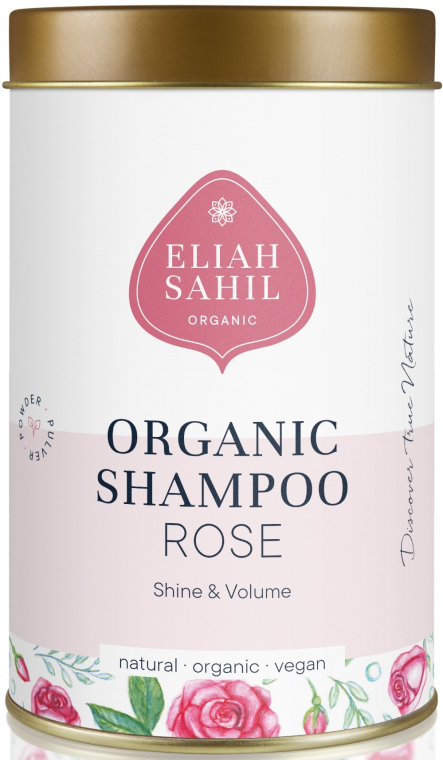 Organiczny szampon w proszku, Objętość i połysk - Eliah Sahil Natural Shampoo Volume & Shine Hair Powder — Zdjęcie N1