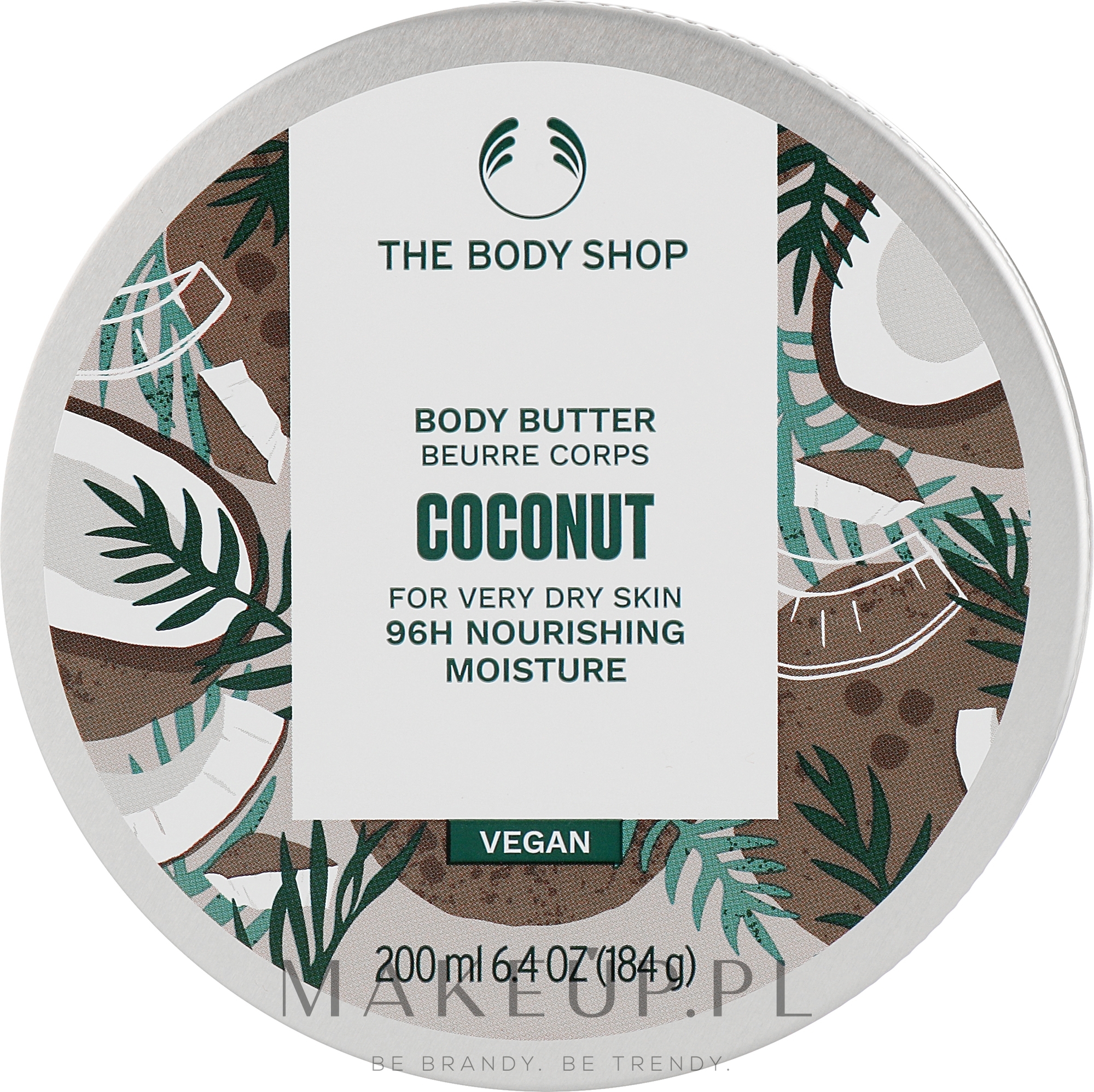 Masło do ciała - The Body Shop Coconut Body Butter Vegan — Zdjęcie 200 ml