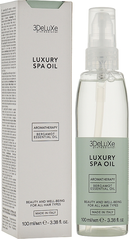 Olejek do włosów - 3DeLuXe Luxury Spa Oil — Zdjęcie N2