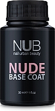 Kup Kauczukowa baza do lakieru hybrydowego, 30 ml. - NUB Base Coat Nude