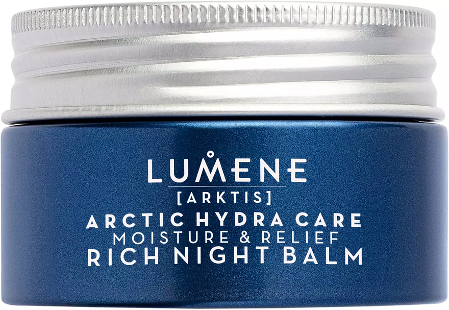 Nawilżający balsam do twarzy na noc - Lumene Arctic Hydra Care Moisture & Relief Rich Night Balm — Zdjęcie N1