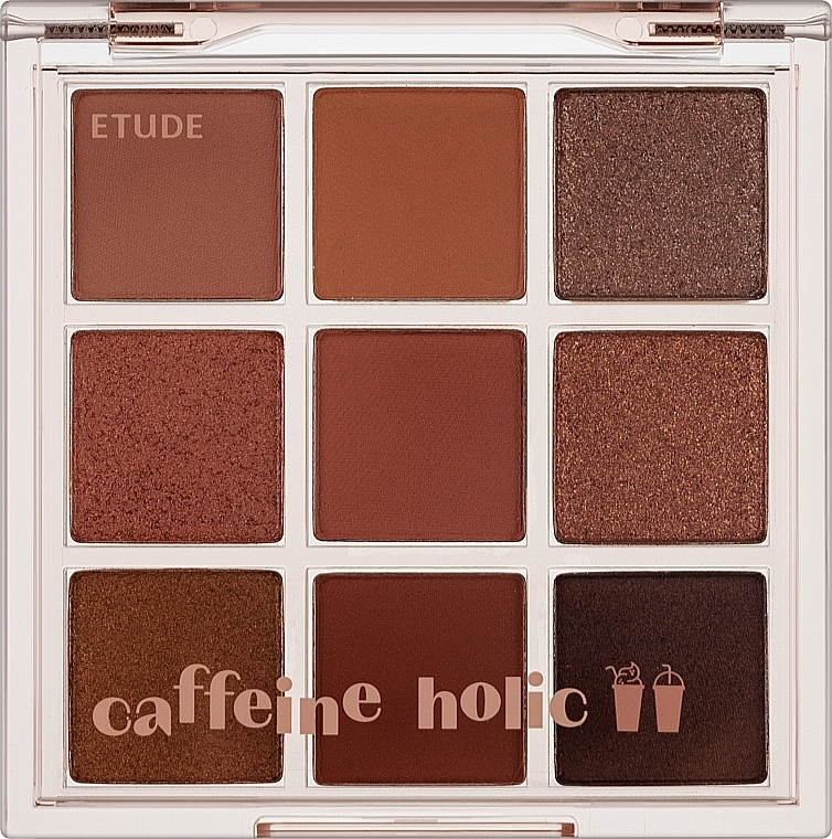 Paleta cieni do powiek - Etude Play Color Eyes Caffeine Holic — Zdjęcie N2