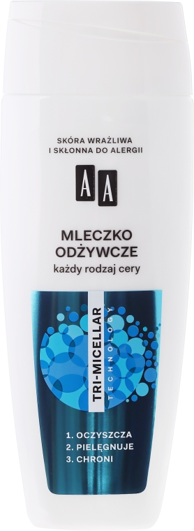 Mleczko odżywcze do każdego rodzaju cery - AA Tri-Micellar