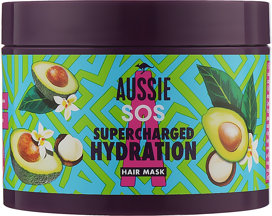 Maska do włosów - Aussie SOS Supercharged Moisture Hair Mask
