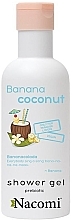 Żel pod prysznic Banan i kokos - Nacomi Banana & Coconut Shower Gel — Zdjęcie N1