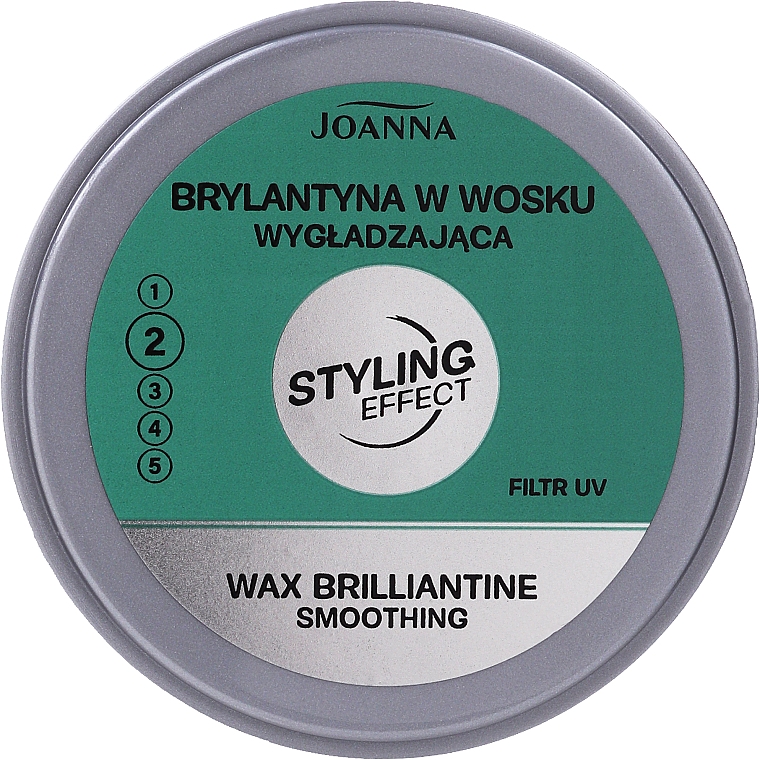 Wygładzająca brylantyna w wosku - Joanna Styling Effect — Zdjęcie N3
